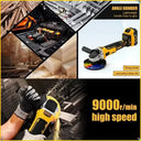 Fast Accurate Cordless Angle Grinder
