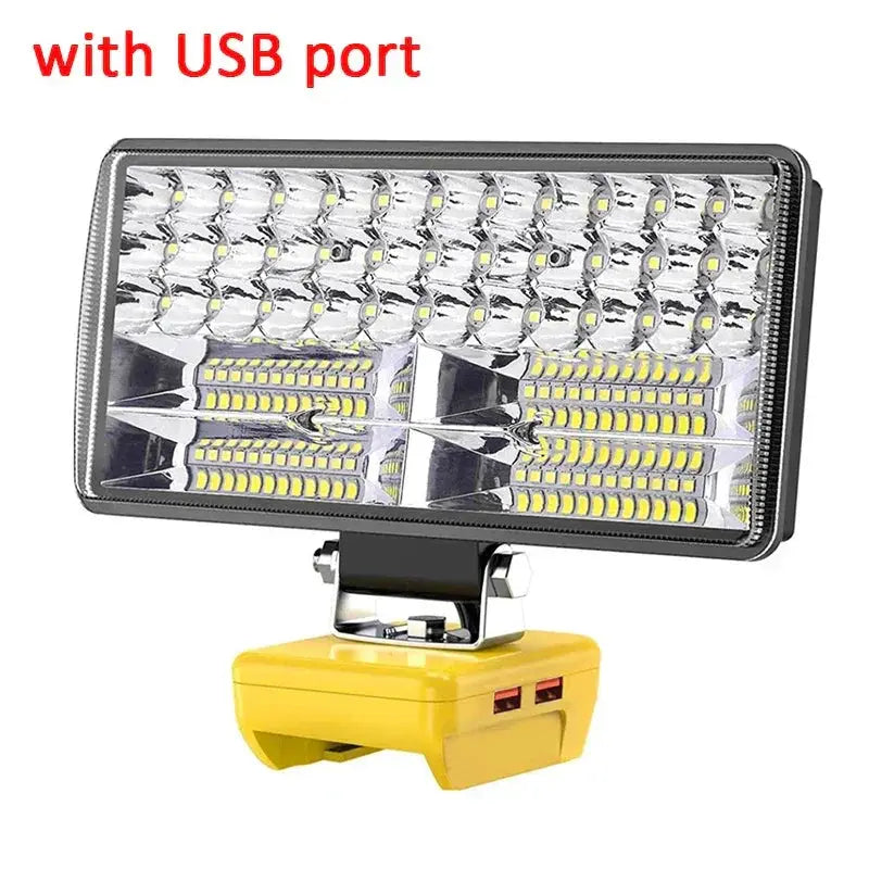 8 Inch Cordless LED Work Light For 18V 20V Batteries