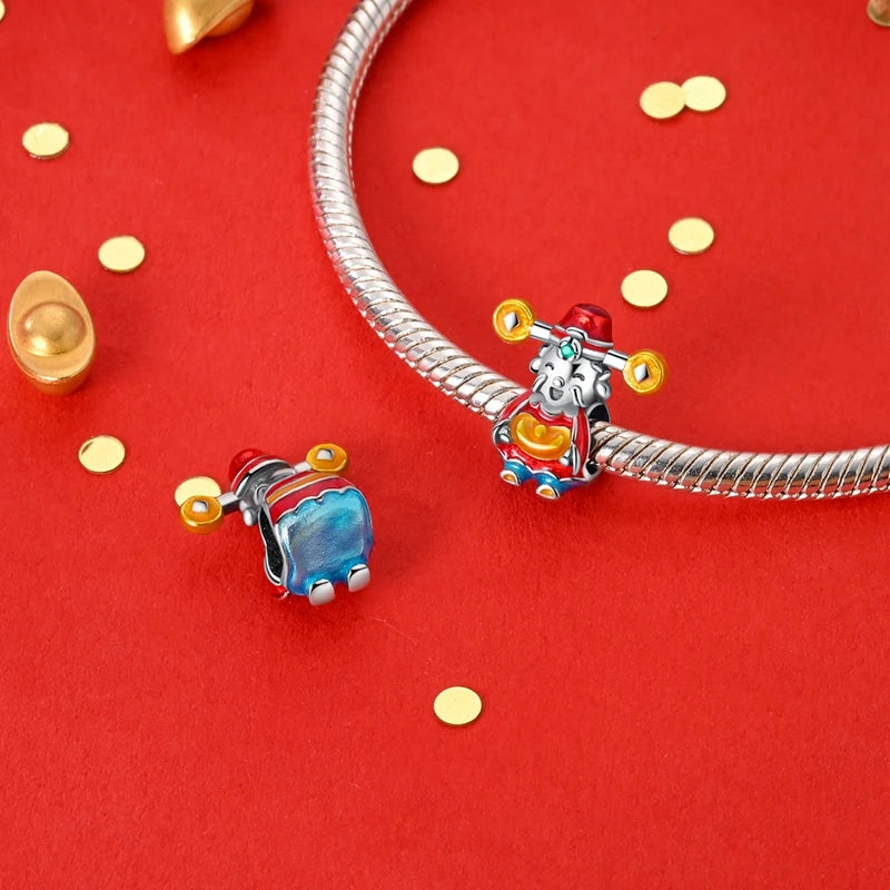 Sterling Silver Year Series Lucky