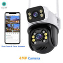 4K Outdoor Security Camera with AI Motion Tracking Night Vision