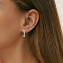 Drop Moissanite Earrings