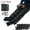 6 Chambers Air Compression Massage System Whole Body Massager Compression Pump Recovery Boots Foot Leg Massage Machine AirWrap