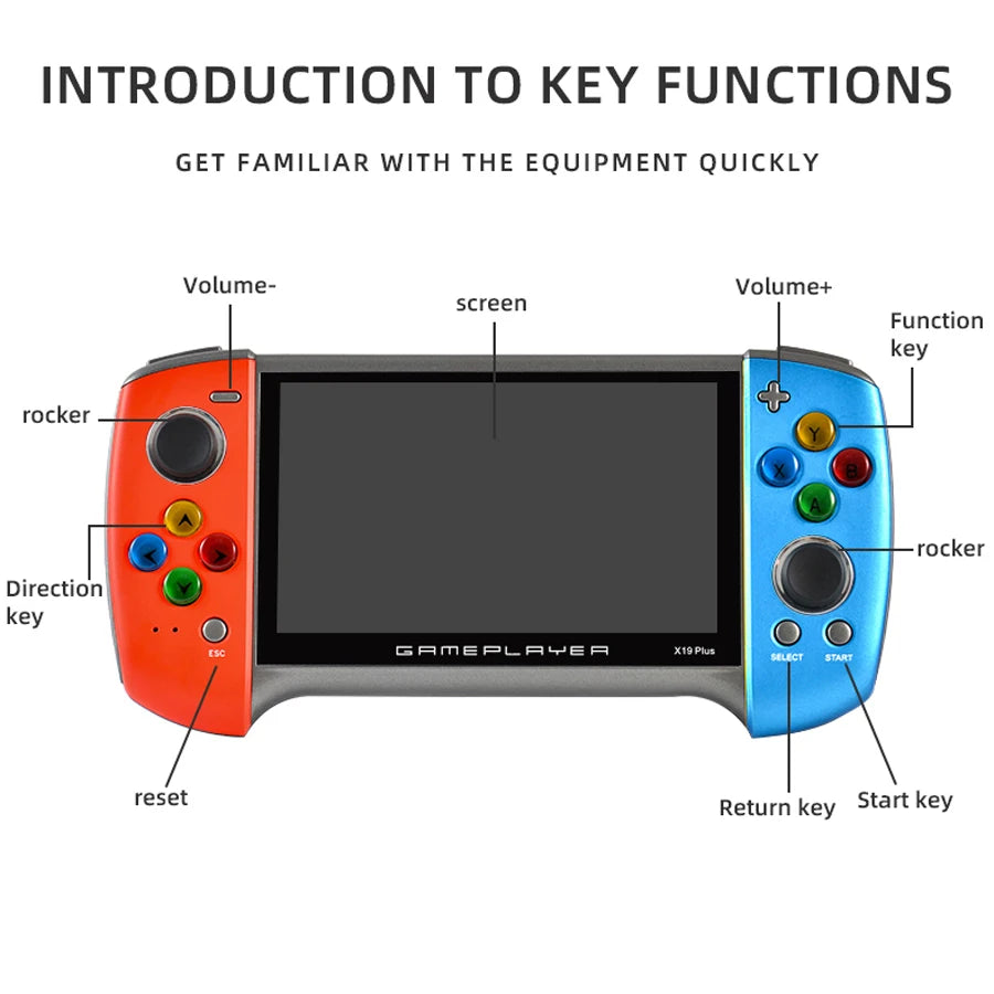 Retro Portable Handheld Arcade Video