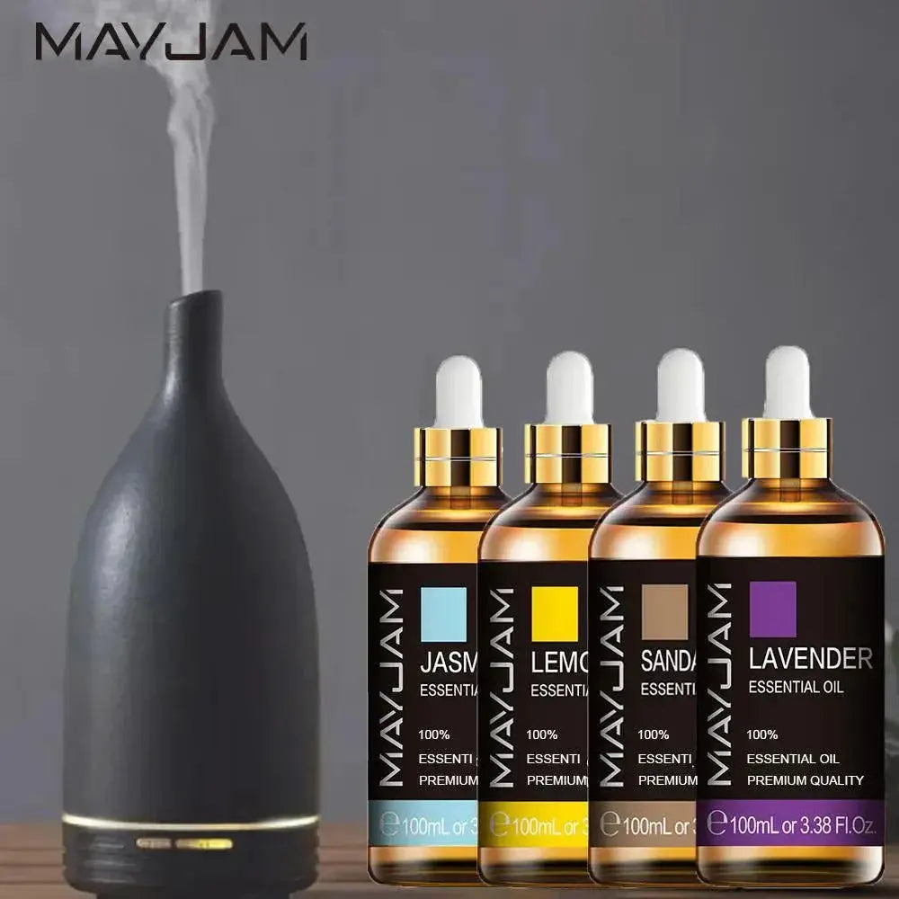 Pure Essence Aromatherapy Oil Set for Natural Wellness