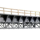 1:87 HO Scale Train Railway Scene Decoration Q4 R1 Curved Bridge