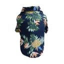 Hawaiian Style Pet Shirt Pineapple Print Dog Clothes