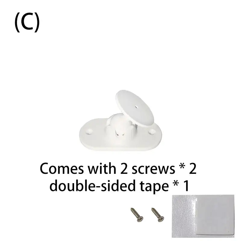 Bracket Holders & Stands For Wall Mount Smart Mmwave Radar Presence/PIR Motion Sensor Desk Accessories Multi Angle Rotatable