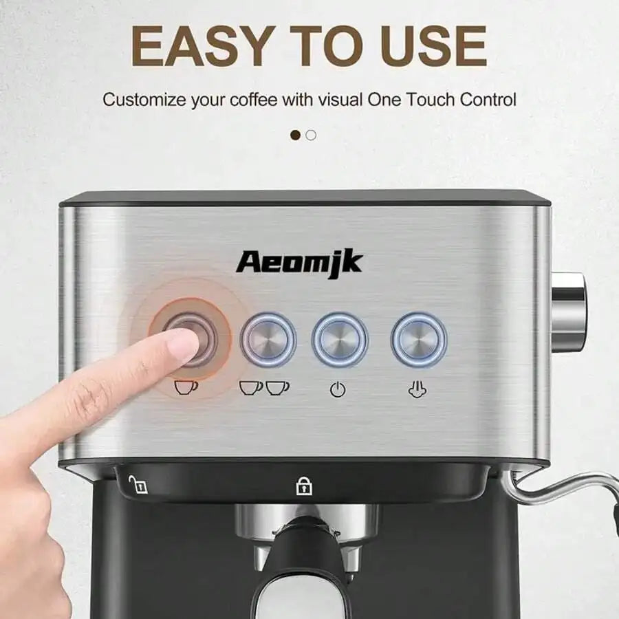 Semi-Automatic Espresso Machine, Single And Double Cup — product view 4