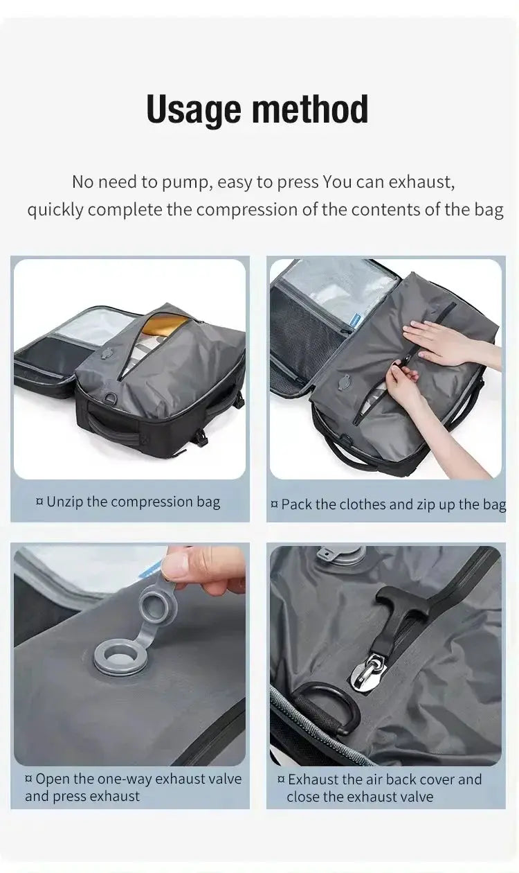 Expandable Backpack - Men Everyday — product view 14