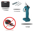 18V Cordless Electric Pruning Shears With 4 Cutting Gears