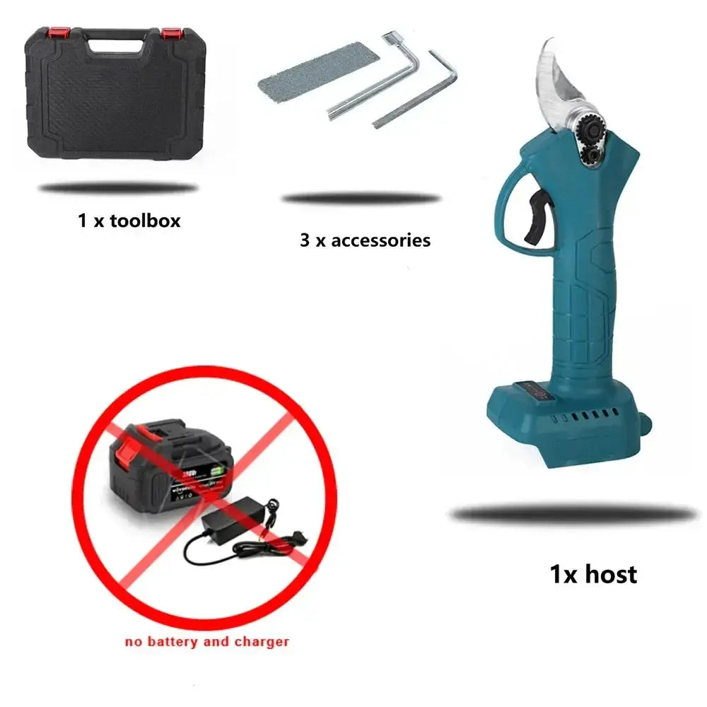 Cordless Electric Pruning Shears With Cutting Gears — product view 16