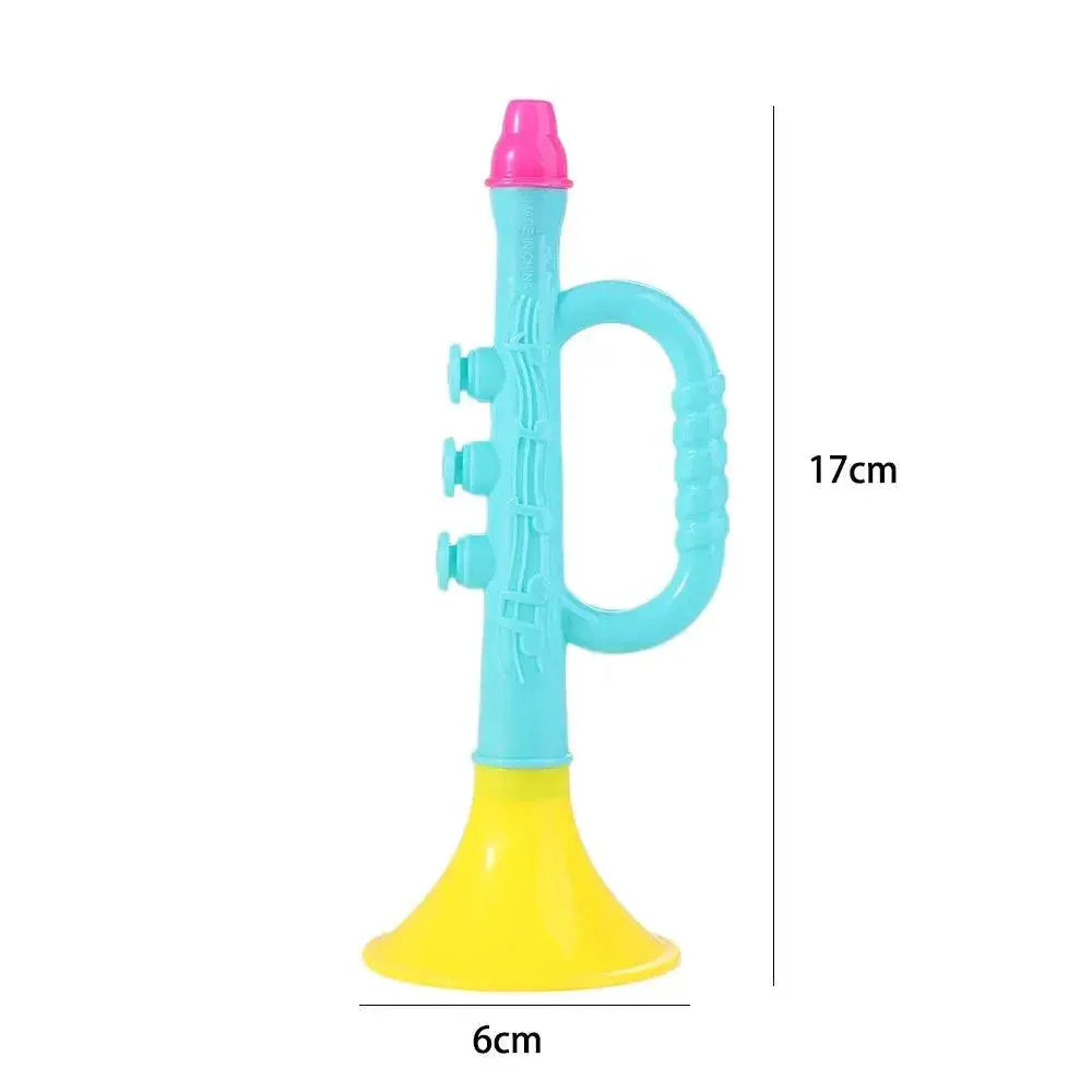Colorful Trumpet Baby Music Toy For Early Education