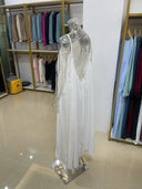 Women Strapless Backless Maxi Dress Sleepwear Loungewear Casual Loose Fit Summer