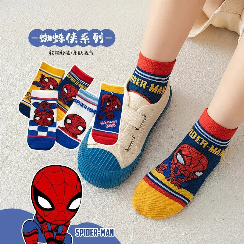Heroic Adventures Boys Superhero Sock Set 5 Pairs Bundle