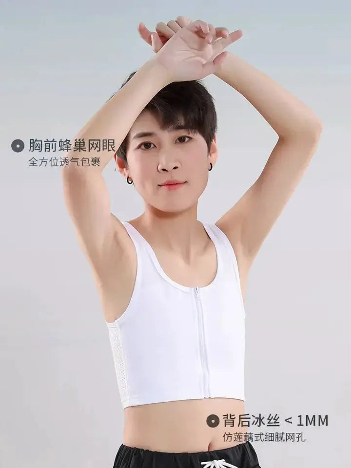 Comfort Trans Women Chest Binder for Gym — product view 11