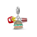 Red Color Series Charm Beads