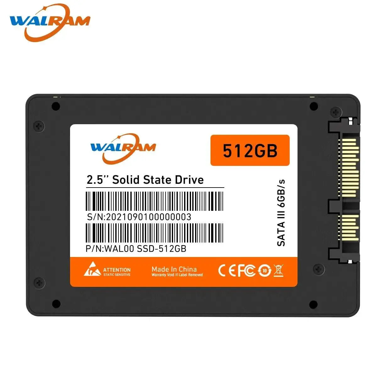 WALRAM SSD High Performance Storage Delivers Fast Speeds