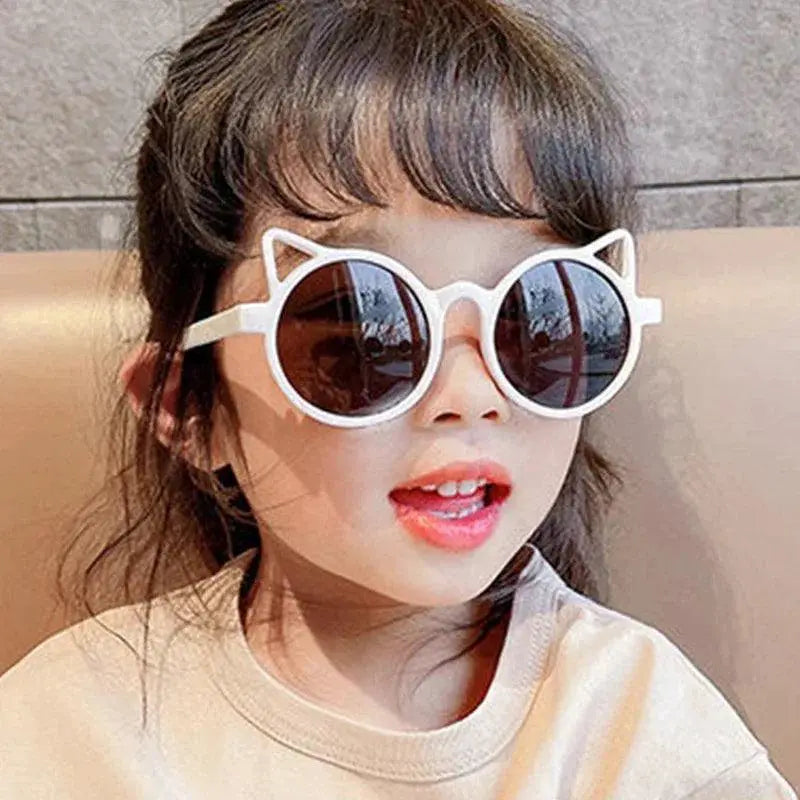 Cartoon Animal Ears Sunglasses For Kids UV Protection