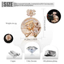 Gold Plated Iced CZ Hip