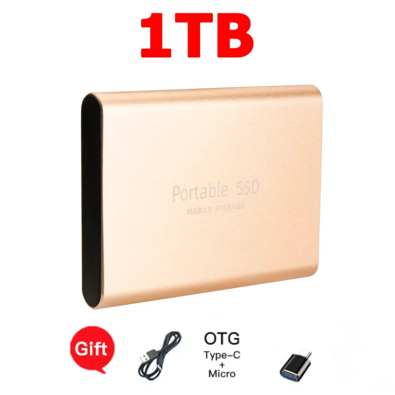USB-C SSD Drive For Laptop