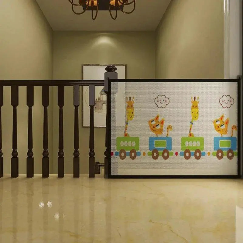 Pet Safety Gate Mesh Fence For Kids And Pets Security