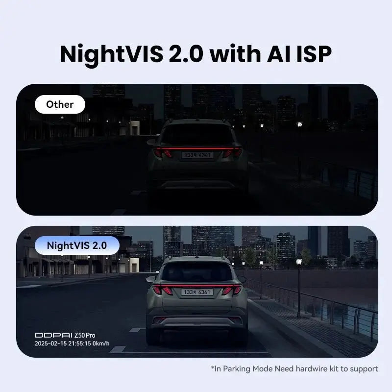 DDPAI Z50 Pro Dash Cam 4K Car DVR With 3 Inch IPS Screen GPS ADAS WiFi - stepyours.com