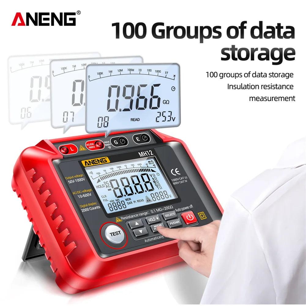 Aneng Digital Megohmmeter Meters Insulation