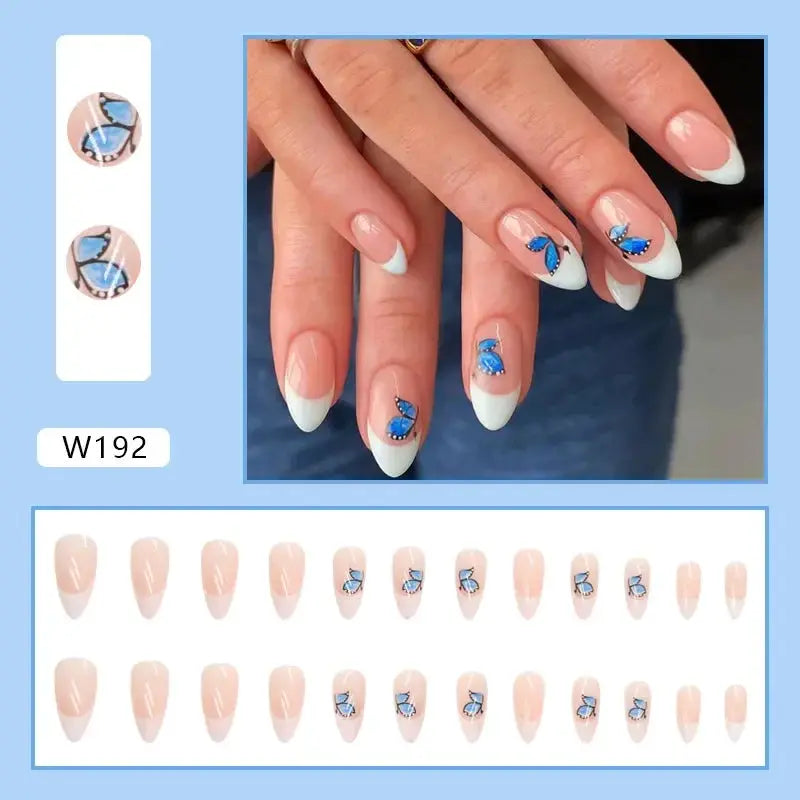 Reusable Floral Nail Tips for DIY Nails — product view 11