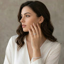 Luxury Moissanite Sterling Silver Ring
