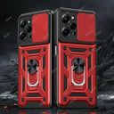 Xiaomi Redmi Shockproof Armor Case With Magnetic Ring Holder