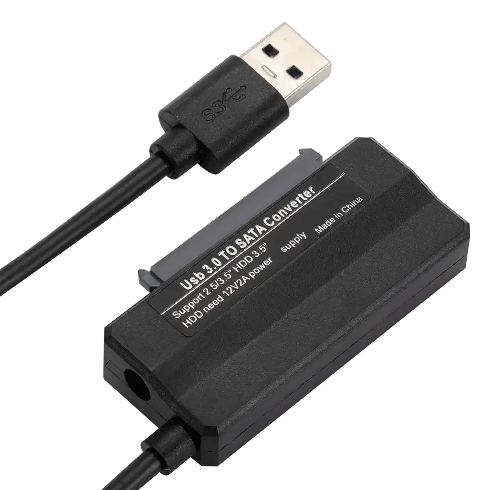 Sata to Usb Adapter Cable for High Speed Hdd Ssd Connection