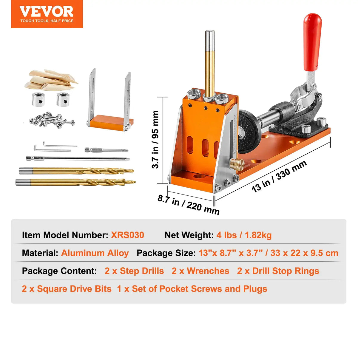 Adjustable Pocket Hole Jig System — product image 7