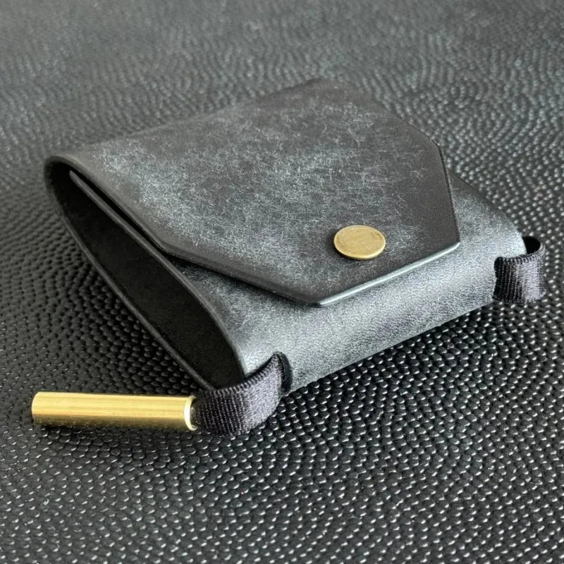Leather Money Clip Quick Access