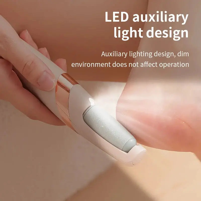Portable Electric Foot Grinder USB Rechargeable Adjustable Speed Pedicure Tool Dead Skin Callus Remover for Foot Care