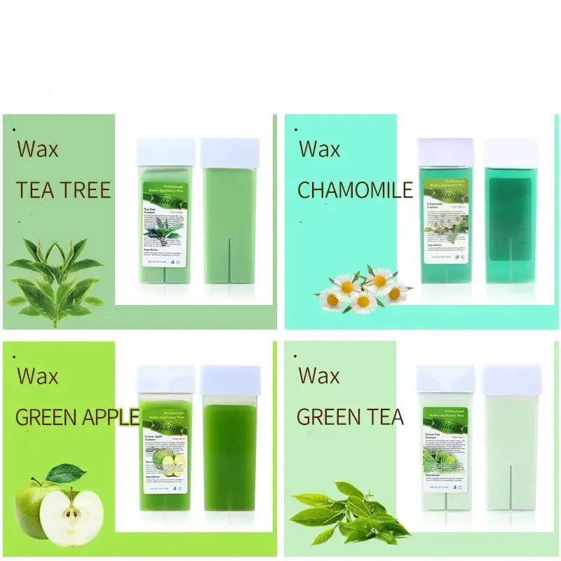 Depilatory Wax Cartridge Roll On Hair Removal 100 g