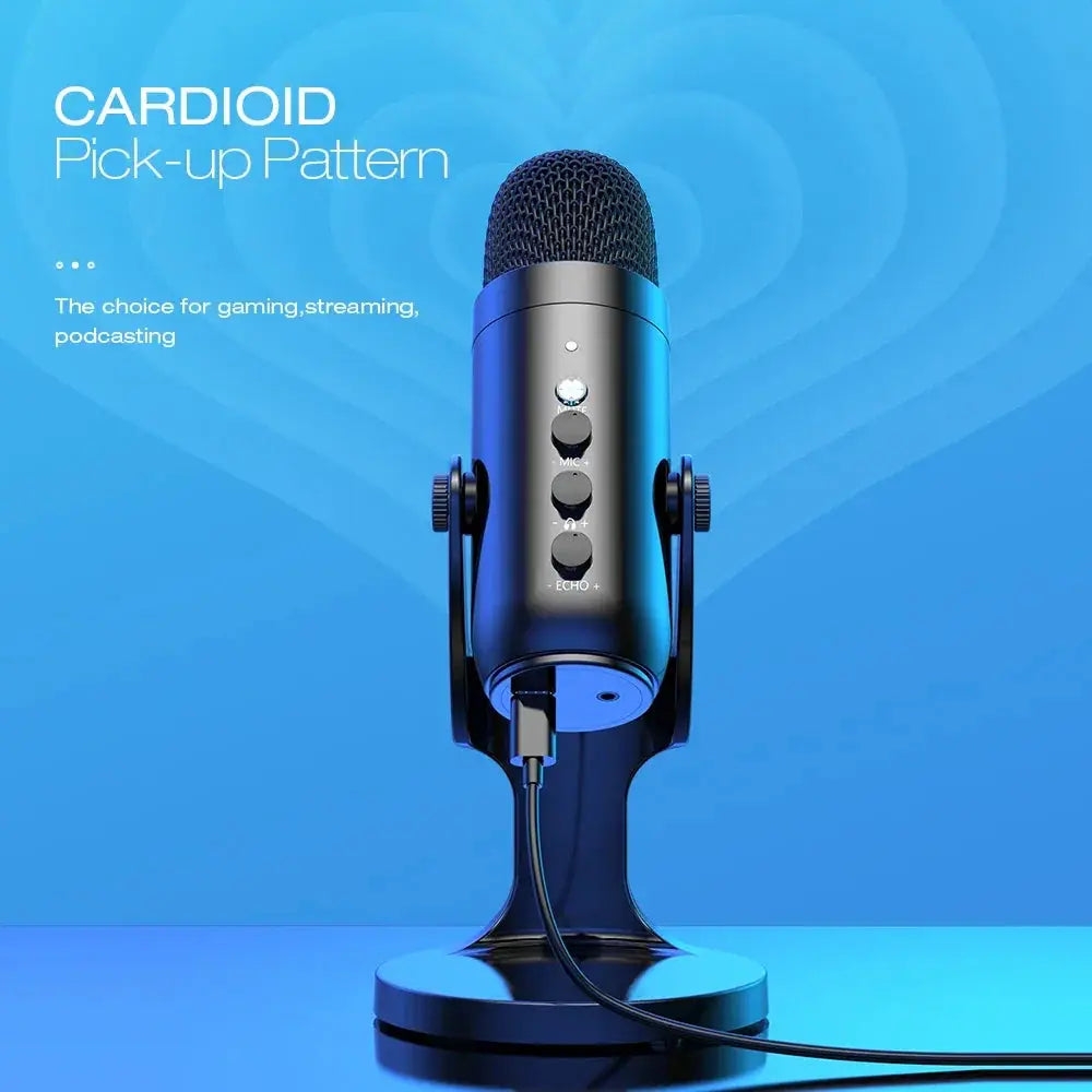 ZealSound MU900 USB Microphone For PC Mac Gaming Streaming