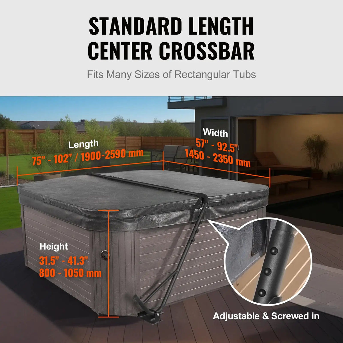 Adjustable Dual Side Cover Lift — product view 3