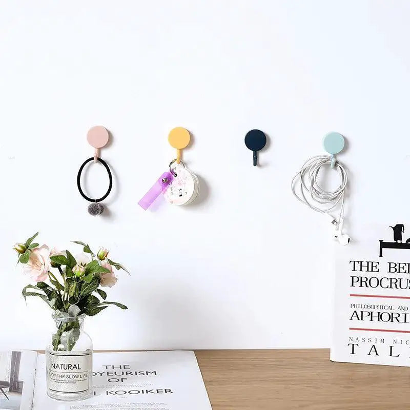 Colorful Wall Hooks for Stylish Organization and Storage