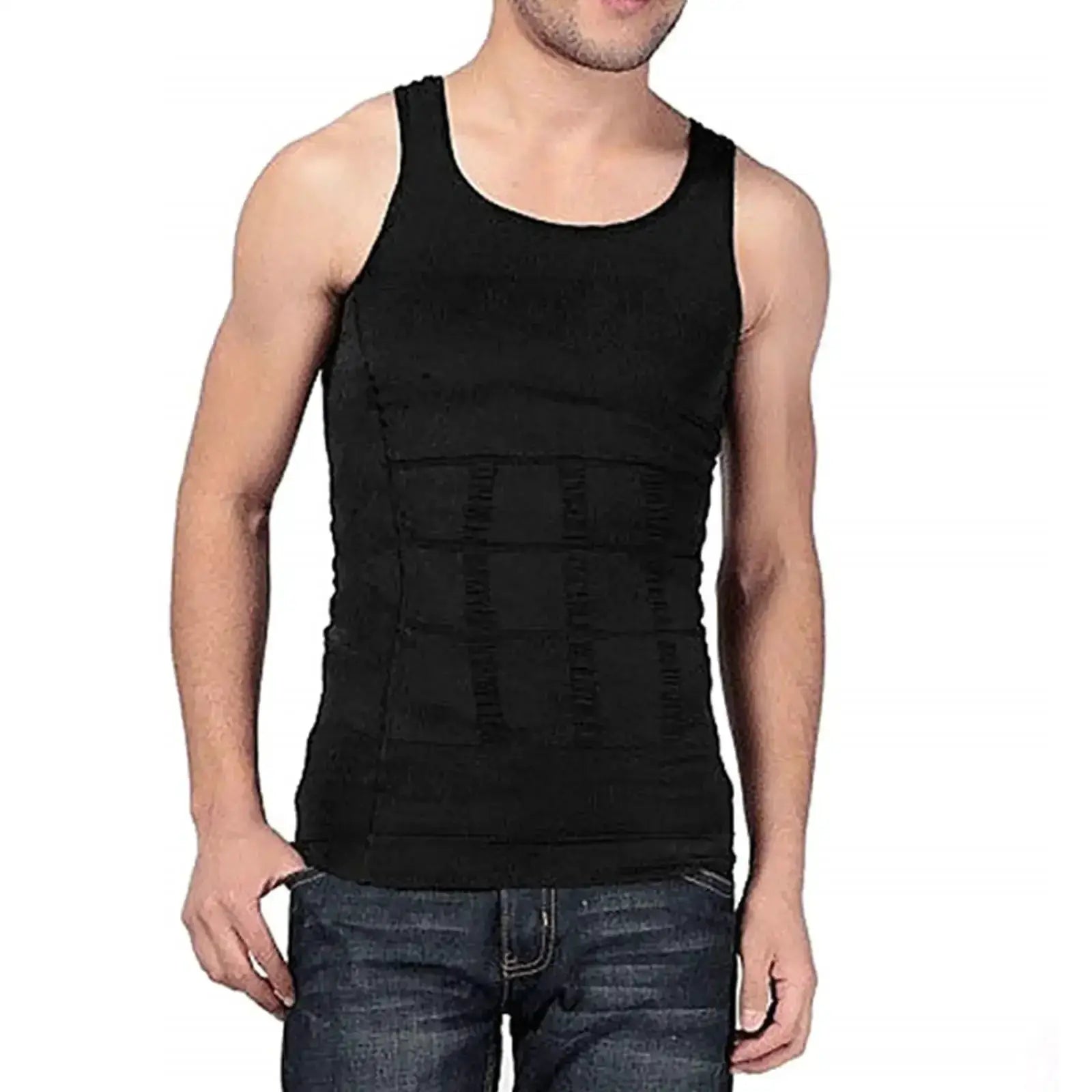 Reductive Girdle Mens Slimming Compression Shirt Pro