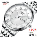 NIBOSI Men's Waterproof Sport Watch Stylish Quartz Timepiece