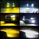 Dual Switchback H8 H11 Led Bulbs