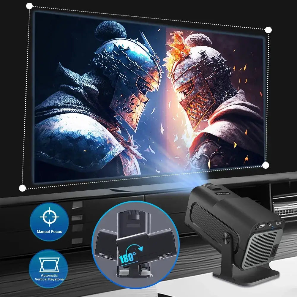 Magcubic Android 11 390ANSI HY320 Projector 4K Native 1080P - OurLum.com