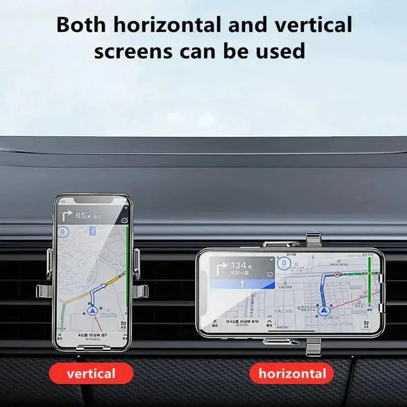 Magnetic Car Phone Holder With 360 Degree Rotation Mount