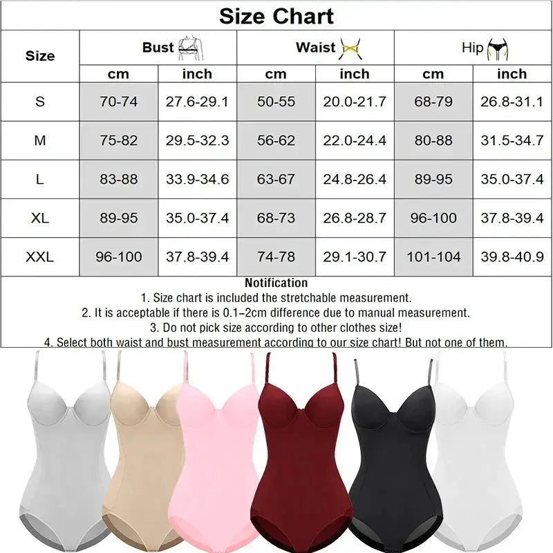 Sexy Slimming Shapewear Bodysuit Women Comfortable Lingerie