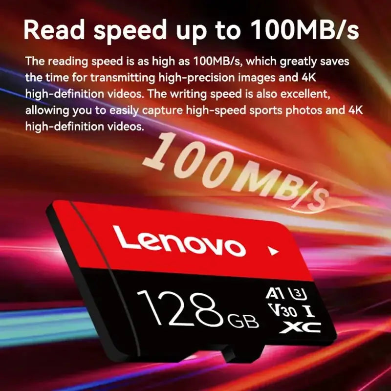 Memory Card 512GB 256GB 128GB 64GB 32GB U3 V30 4K Storage