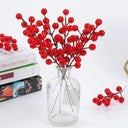 Festive Artificial Christmas Berry Decor Home Decor