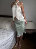 NIBBER Backless Casual Shirt