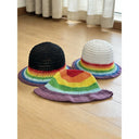 Striped Knit Winter Hat