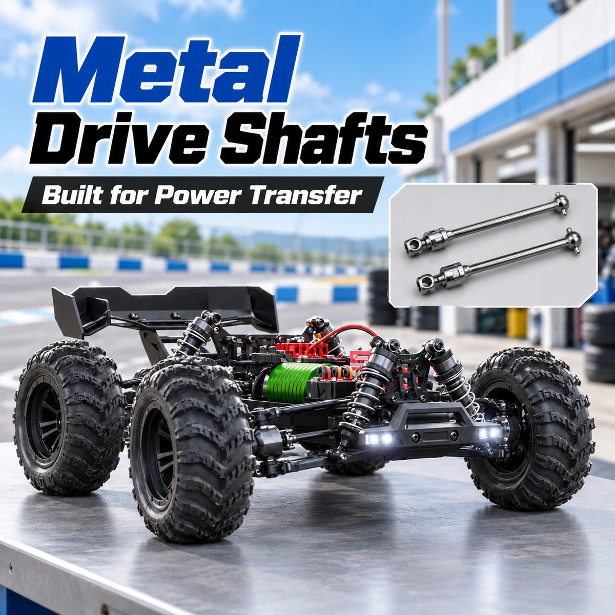 ZNLYRION Brushless RC Off-Road Monster Truck Adjustable Remote — product view 8