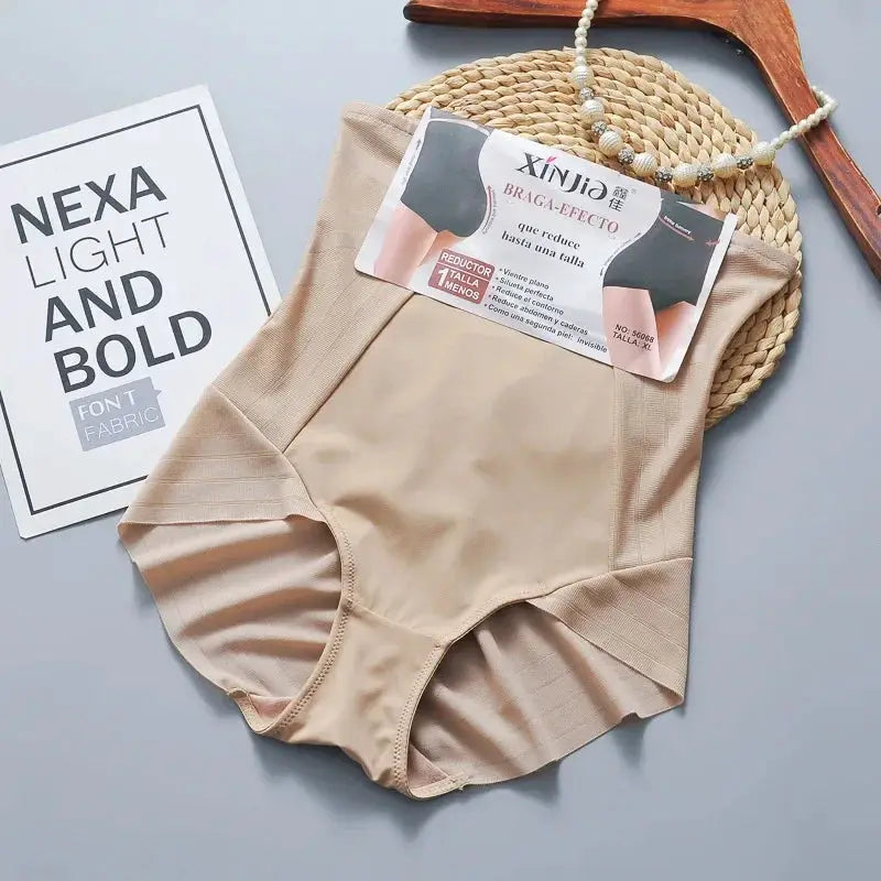 Seamless High Waisted Ice Silk Tuck Pants For Postpartum Support